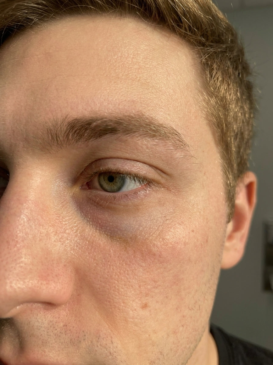 After 7 days - clearer under-eye